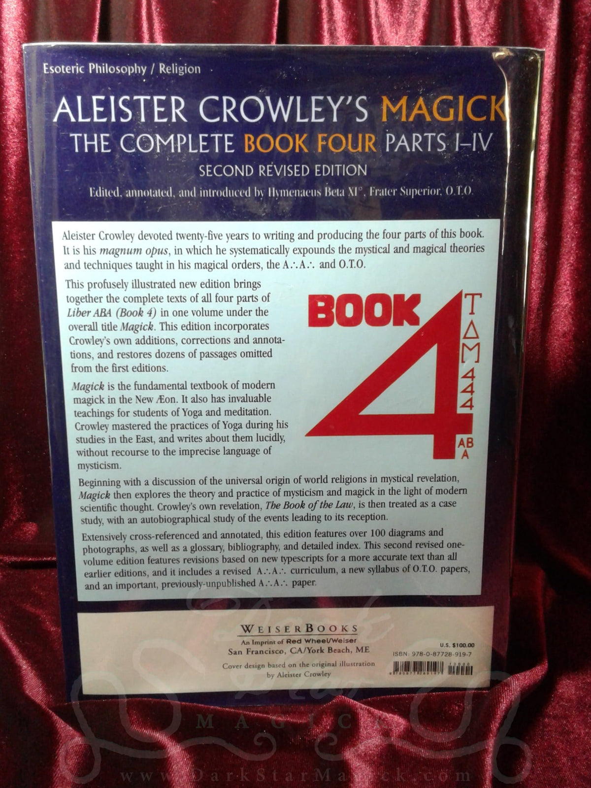 Magick - Book Four : Liber ABA, Parts I-IV