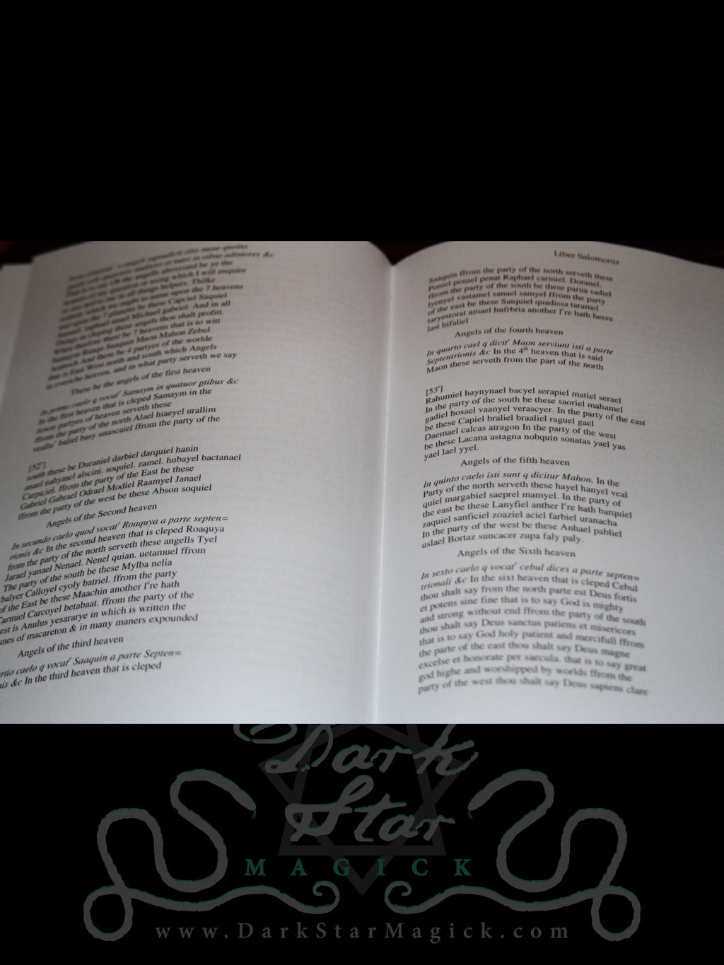 Sepher Raziel ~ Liber Salomonis