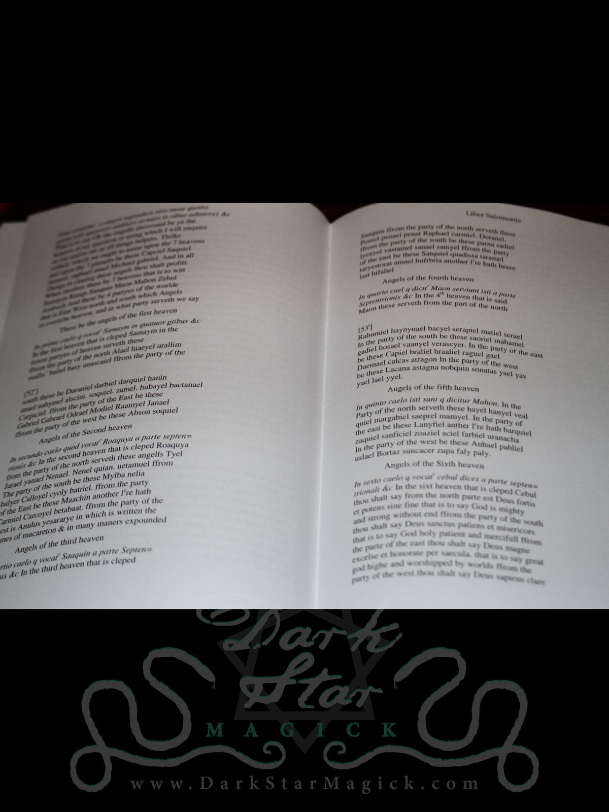 Sepher Raziel ~ Liber Salomonis