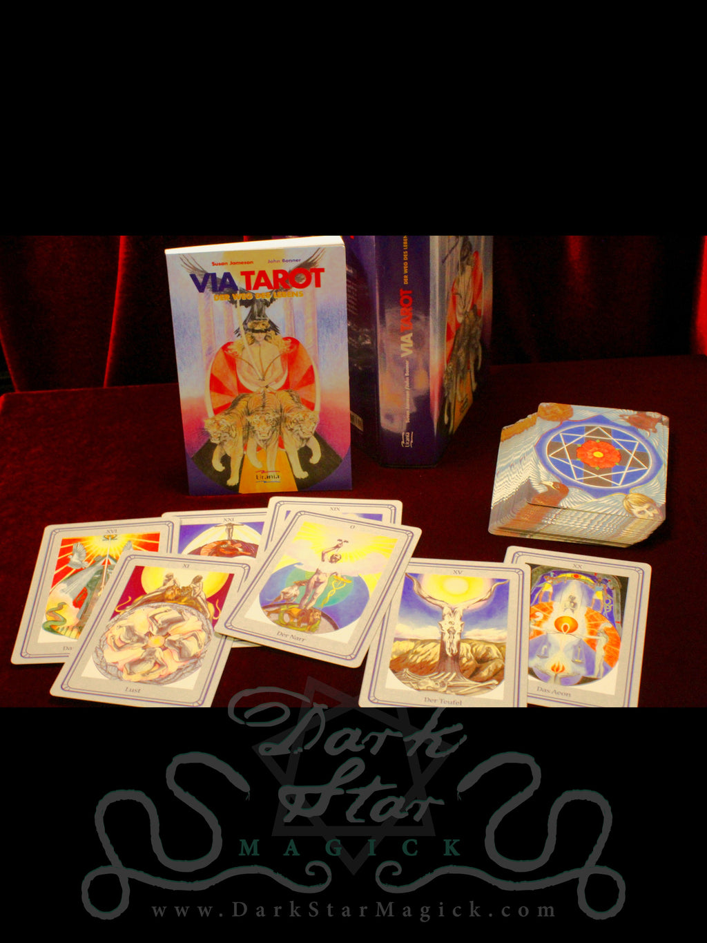 Via Tarot ~ Der Weg Des Lebens (2002 German Edition)