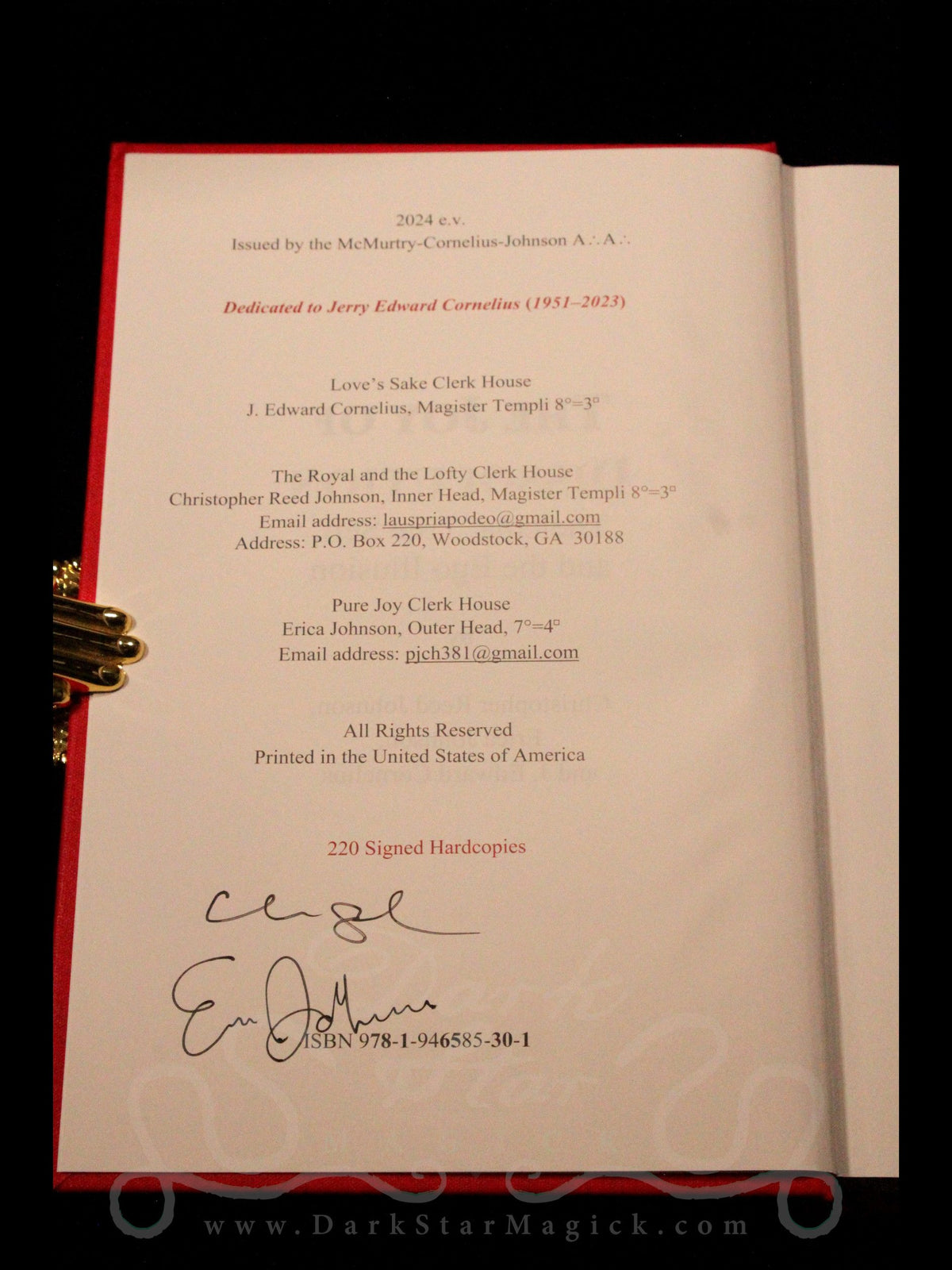 The Joy of Dissolution (Signed Limited Edition)