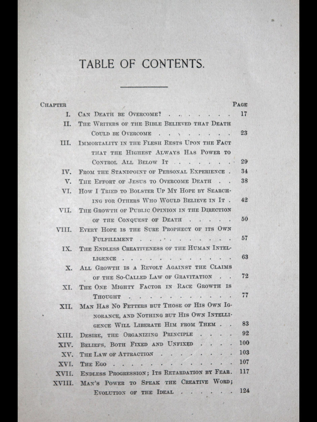 The Conquest of Death (1900 - First Edition)