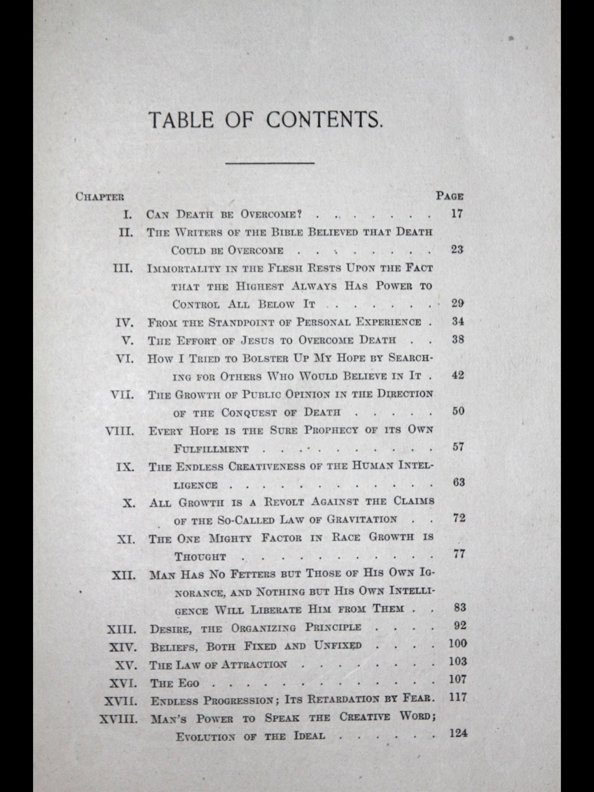 The Conquest of Death (1900 - First Edition)