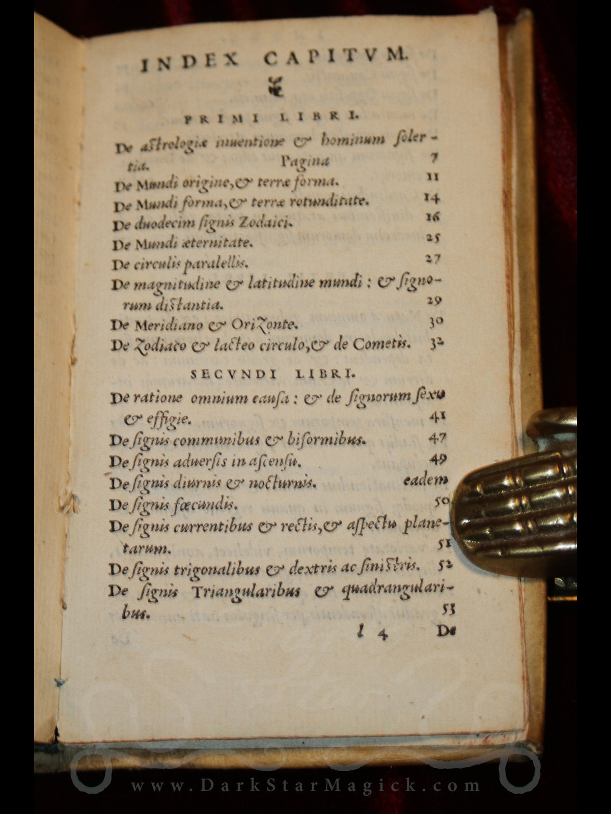 Poëtæ Clariss Astronomicon (1551)