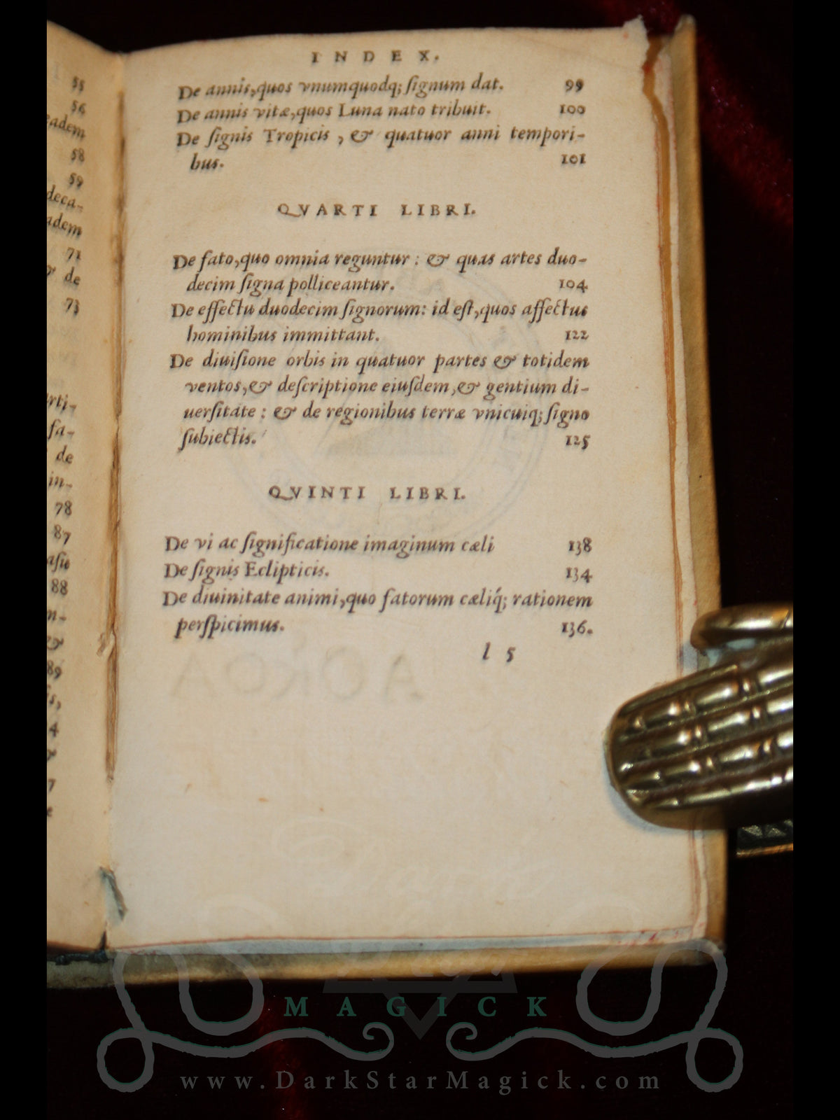 Poëtæ Clariss Astronomicon (1551)