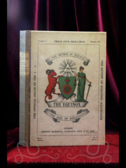 The Equinox Vol 1 No 3 Aleister Crowley Keep Silence