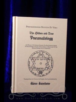 Pneumatologia Occulta Et Vera The Hidden and True Pneumatology